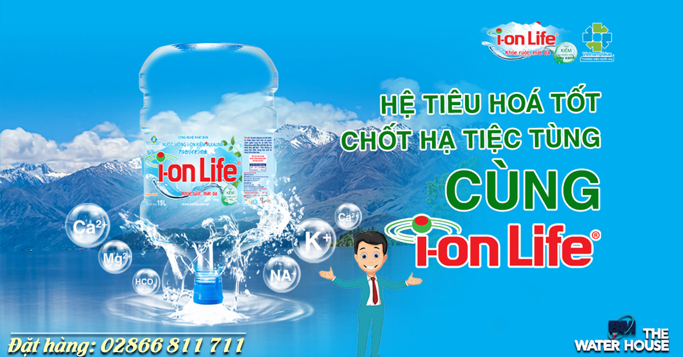 Nước uống ion life