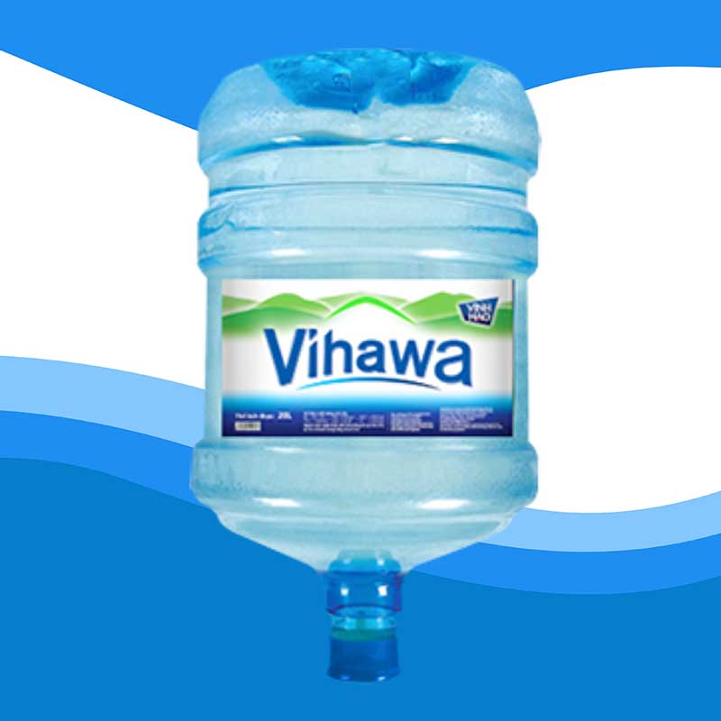 Bình Vihawa tinh khiết 20L úp